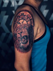 Lion Tattoo Chandigarh